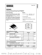 FDS3601 datasheet pdf Fairchild Semiconductor