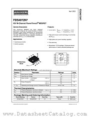 FDS4072N7 datasheet pdf Fairchild Semiconductor