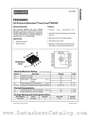 FDS4080N3 datasheet pdf Fairchild Semiconductor