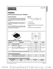 FDS5670 datasheet pdf Fairchild Semiconductor