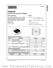 FDS6672A datasheet pdf Fairchild Semiconductor