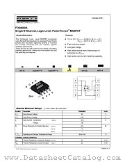 FDS6680A datasheet pdf Fairchild Semiconductor