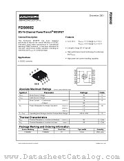 FDS6682 datasheet pdf Fairchild Semiconductor