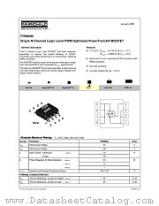 FDS6690 datasheet pdf Fairchild Semiconductor
