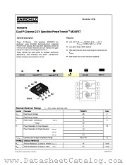 FDS6875 datasheet pdf Fairchild Semiconductor