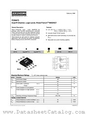 FDS6975 datasheet pdf Fairchild Semiconductor