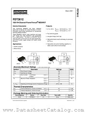 FDT3612 datasheet pdf Fairchild Semiconductor