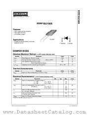 FFPF10U150S datasheet pdf Fairchild Semiconductor