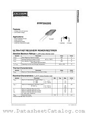 FFPF30U20S datasheet pdf Fairchild Semiconductor