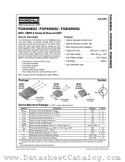 FGB40N6S2 datasheet pdf Fairchild Semiconductor