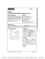 FIN1025 datasheet pdf Fairchild Semiconductor