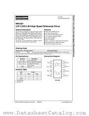 FIN1027 datasheet pdf Fairchild Semiconductor