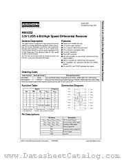 FIN1032 datasheet pdf Fairchild Semiconductor