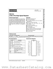 FIN1104 datasheet pdf Fairchild Semiconductor