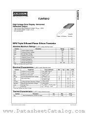 FJAF6812 datasheet pdf Fairchild Semiconductor