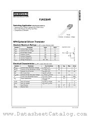 FJN3304R datasheet pdf Fairchild Semiconductor
