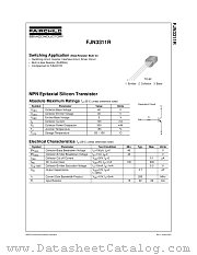 FJN3311R datasheet pdf Fairchild Semiconductor