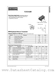 FJV3103R datasheet pdf Fairchild Semiconductor