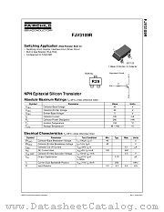 FJV3109R datasheet pdf Fairchild Semiconductor