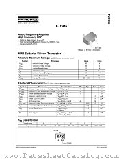 FJX945 datasheet pdf Fairchild Semiconductor