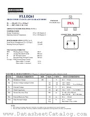 FLLD261 datasheet pdf Fairchild Semiconductor