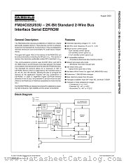 FM24C02U datasheet pdf Fairchild Semiconductor
