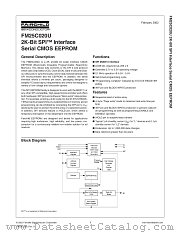 FM25C020U datasheet pdf Fairchild Semiconductor