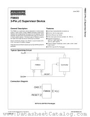 FM803M datasheet pdf Fairchild Semiconductor