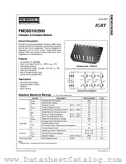 FMC6G10US60 datasheet pdf Fairchild Semiconductor