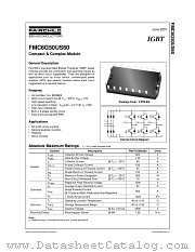 FMC6G50US60 datasheet pdf Fairchild Semiconductor