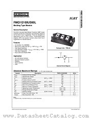 FMG1G100US60L datasheet pdf Fairchild Semiconductor