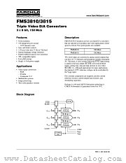 FMS3810 datasheet pdf Fairchild Semiconductor