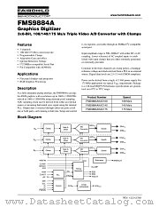 FMS9884X100 datasheet pdf Fairchild Semiconductor