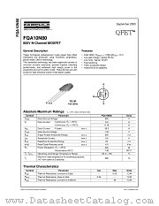 FQA10N80 datasheet pdf Fairchild Semiconductor