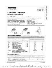 FQB12N20L datasheet pdf Fairchild Semiconductor