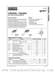 FQB30N06L datasheet pdf Fairchild Semiconductor