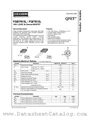 FQB7N10L datasheet pdf Fairchild Semiconductor