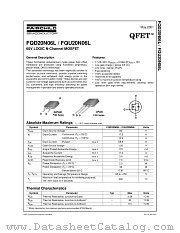 FQD20N06L datasheet pdf Fairchild Semiconductor