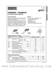 FQD60N03L datasheet pdf Fairchild Semiconductor