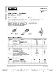 FQI2NA90 datasheet pdf Fairchild Semiconductor