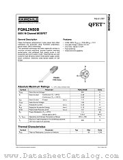FQNL2N50B datasheet pdf Fairchild Semiconductor