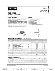 FQP11P06 datasheet pdf Fairchild Semiconductor