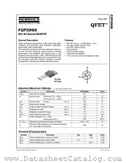 FQP30N06 datasheet pdf Fairchild Semiconductor