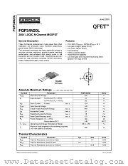 FQP34N20L datasheet pdf Fairchild Semiconductor