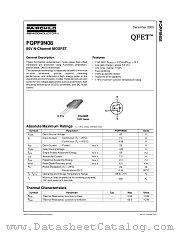 FQPF9N08 datasheet pdf Fairchild Semiconductor