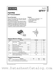 FQT7P06 datasheet pdf Fairchild Semiconductor