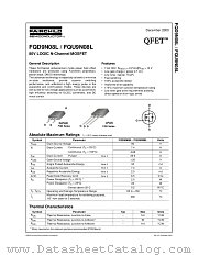 FQU9N08L datasheet pdf Fairchild Semiconductor