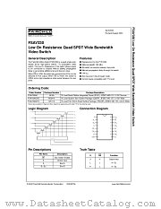 FSAV330 datasheet pdf Fairchild Semiconductor