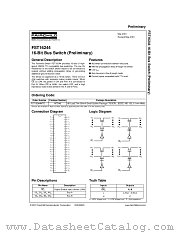 FST16244 datasheet pdf Fairchild Semiconductor