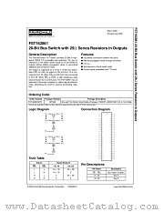 FST162861 datasheet pdf Fairchild Semiconductor